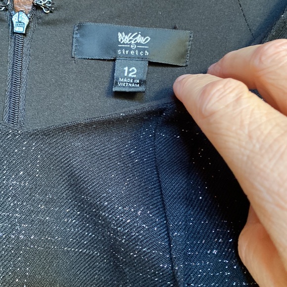 Mossimo little black dress with *shimmer* - Picture 2 of 7